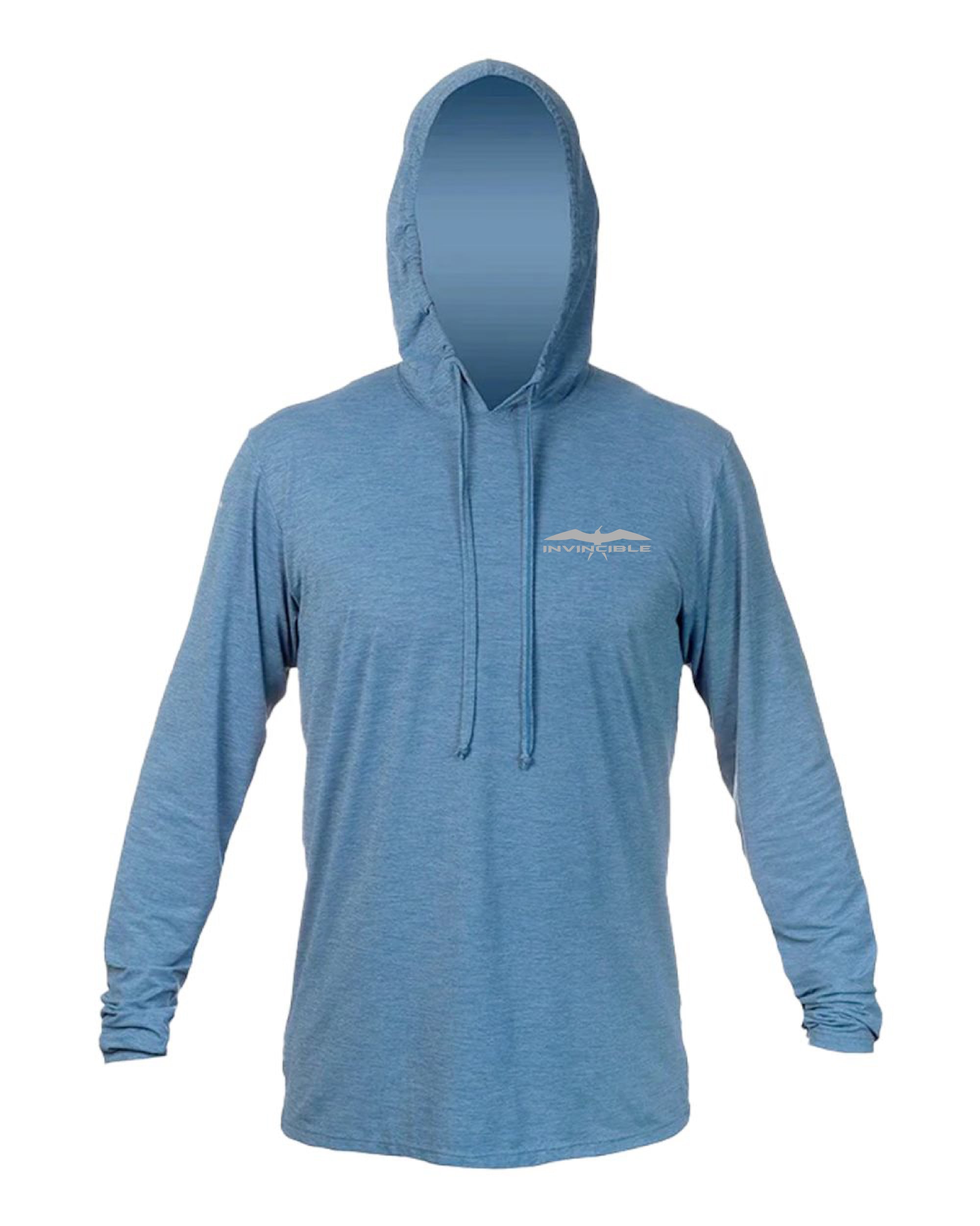 Invincible Anetik Bluedog Low Pro Tech Hoody Bahama Heathered