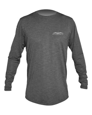 Invincible Anetik Cavern Low Pro Tech Long Sleeve Charcoal Heathered