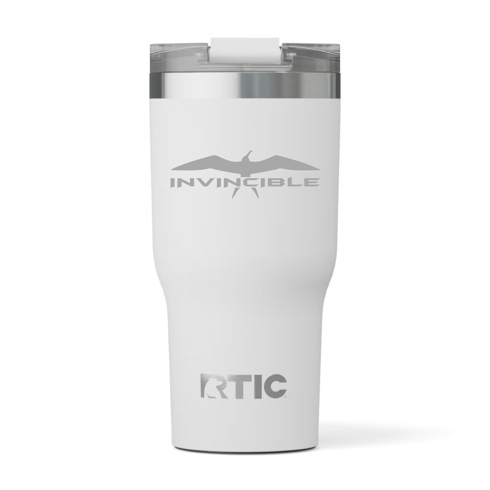Invincible Signature White 20oz Tumbler
