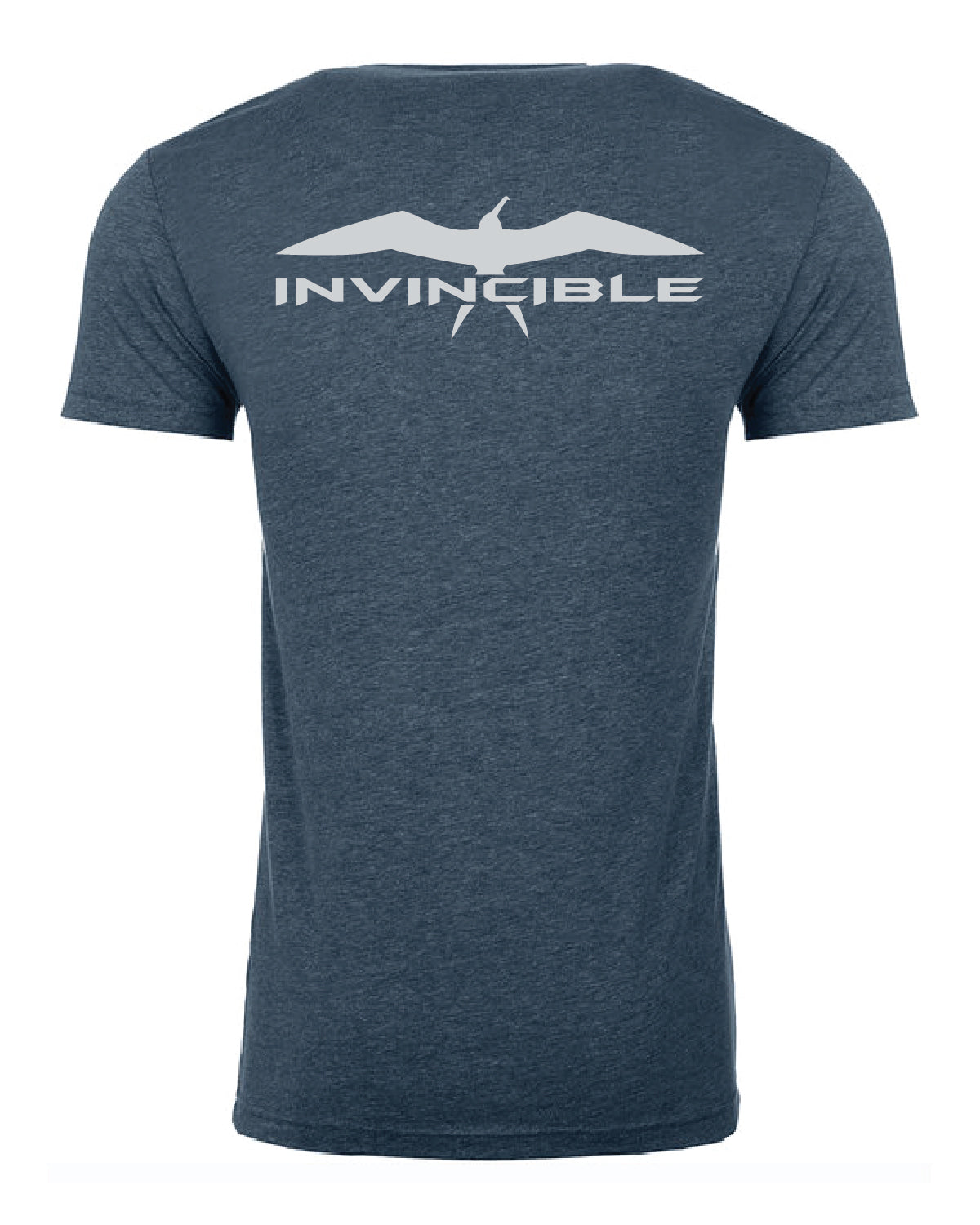 Invincible Signature Mens Indigo Short Sleeve Shirt