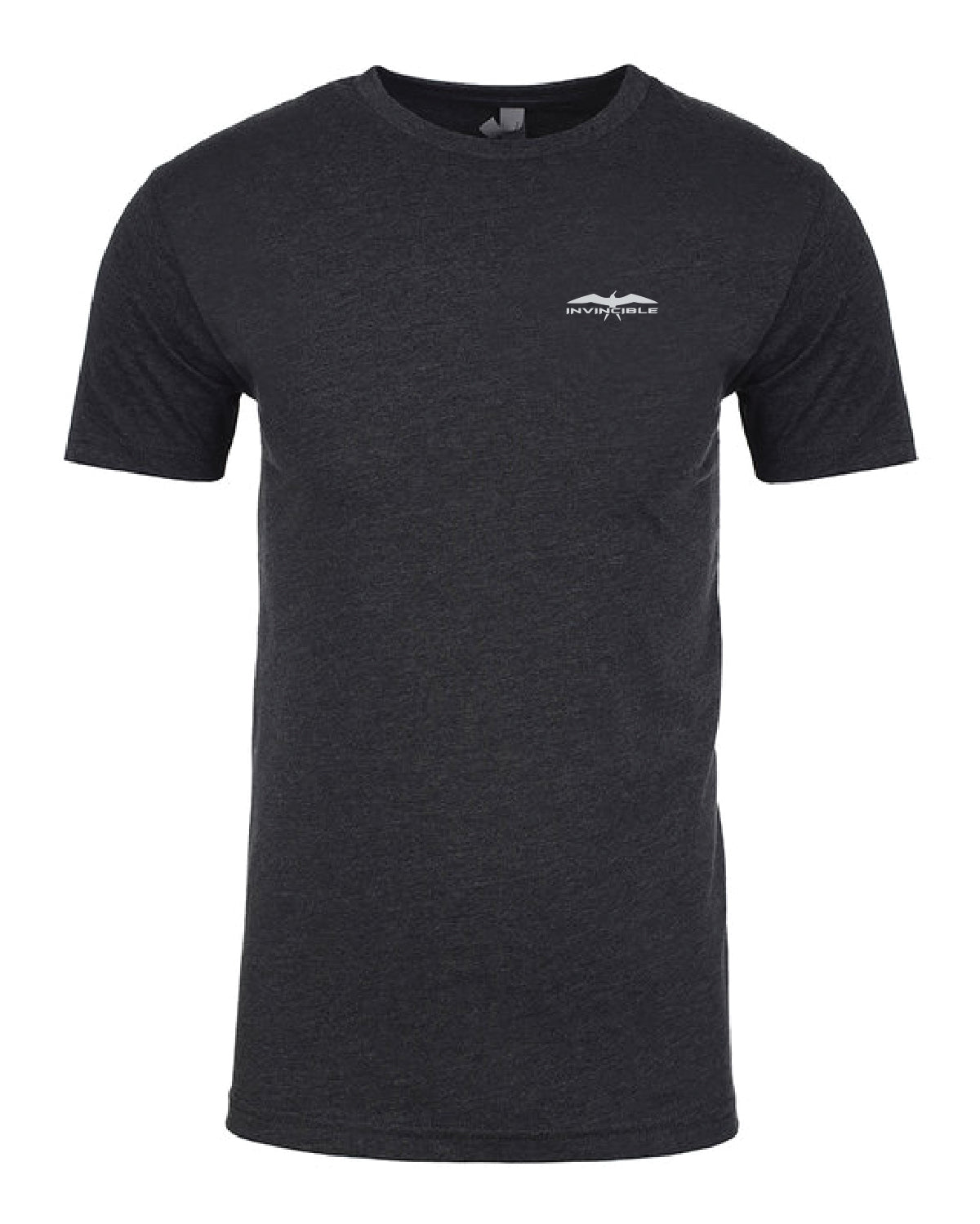 Invincible Signature Mens Charcoal Short Sleeve Shirt