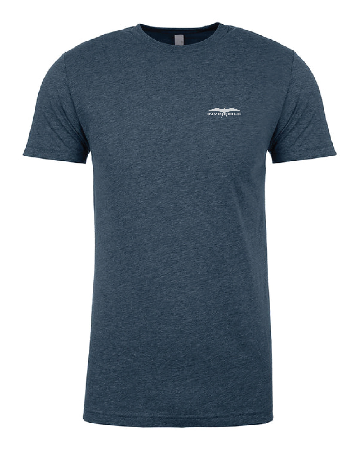 Invincible Signature Mens Indigo Short Sleeve Shirt