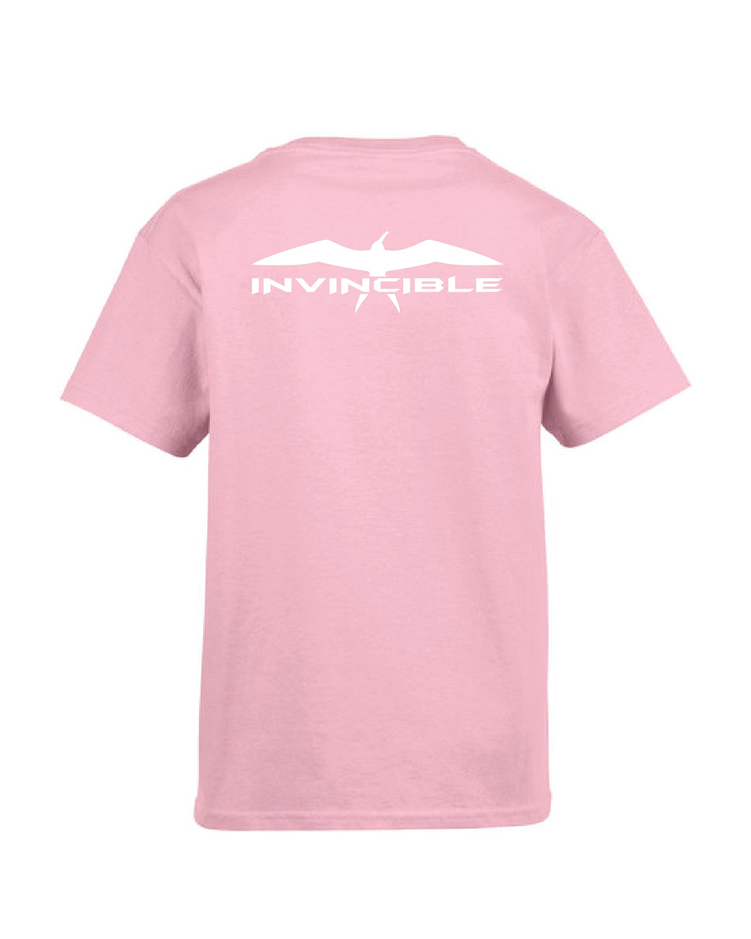 Invincible Signature Youth Pink Short Sleeve Shirt