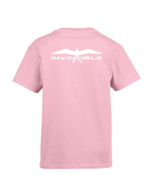 Invincible Signature Youth Pink Short Sleeve Shirt