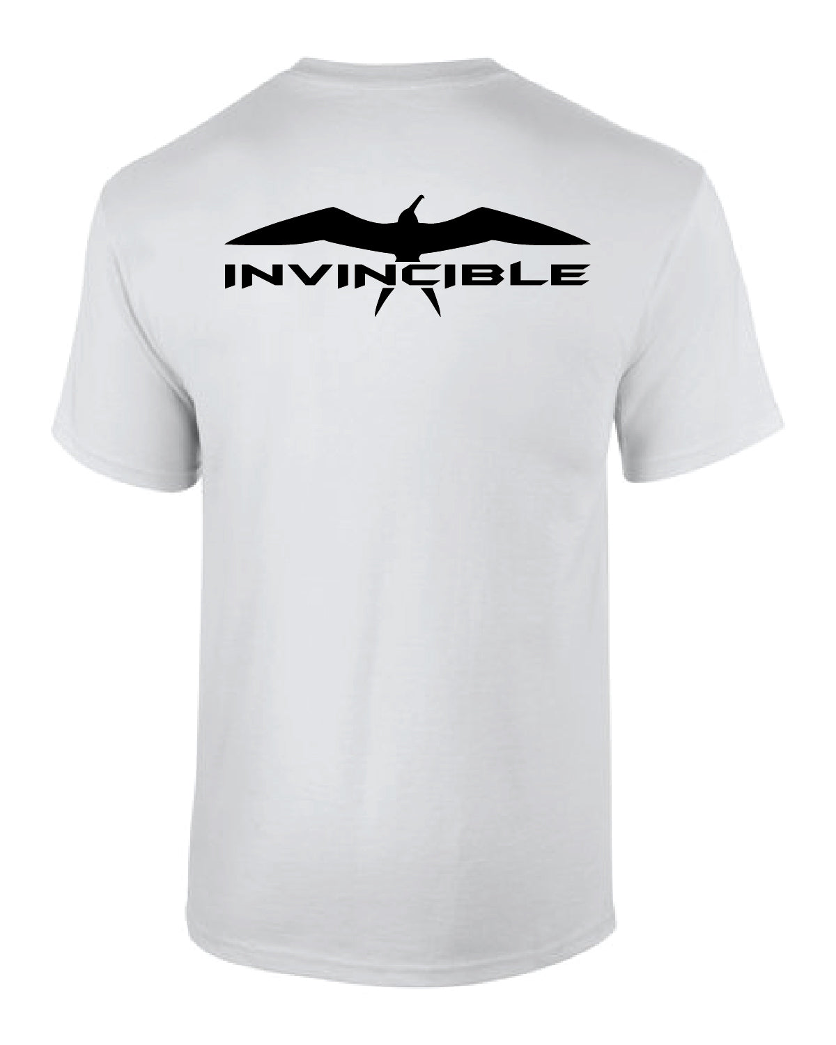 Invincible Signature Mens White Short Sleeve Shirt