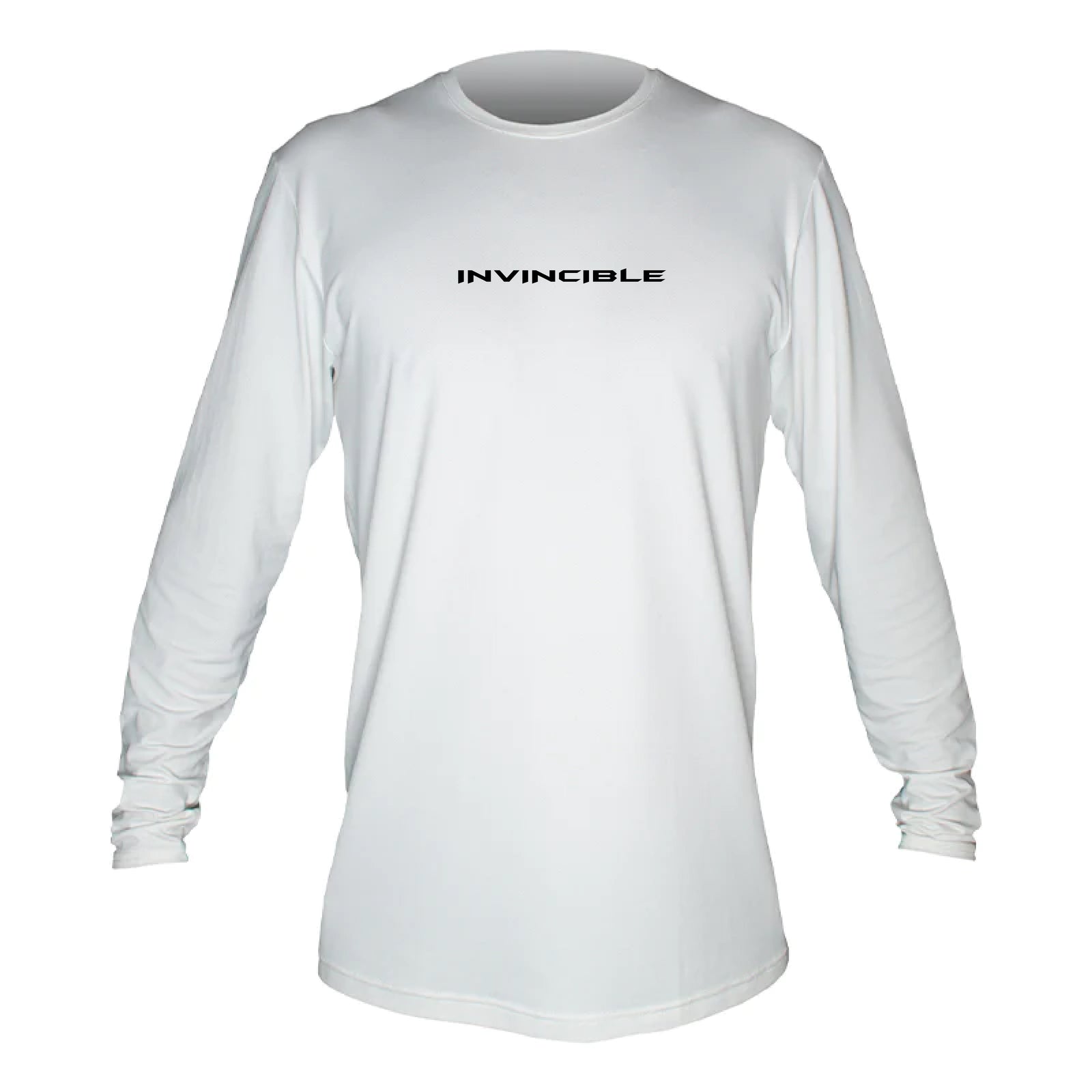 Invincible Anetik Low Pro Tech L/S White Heathered