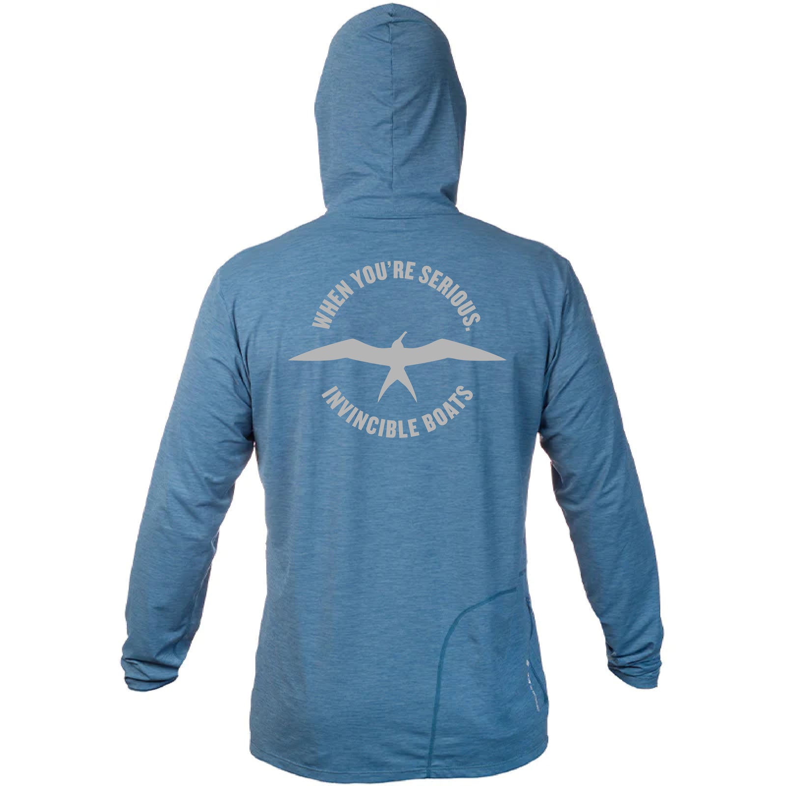 Invincible Anetik Women's Breeze Tech Hoody Bahama Heathered