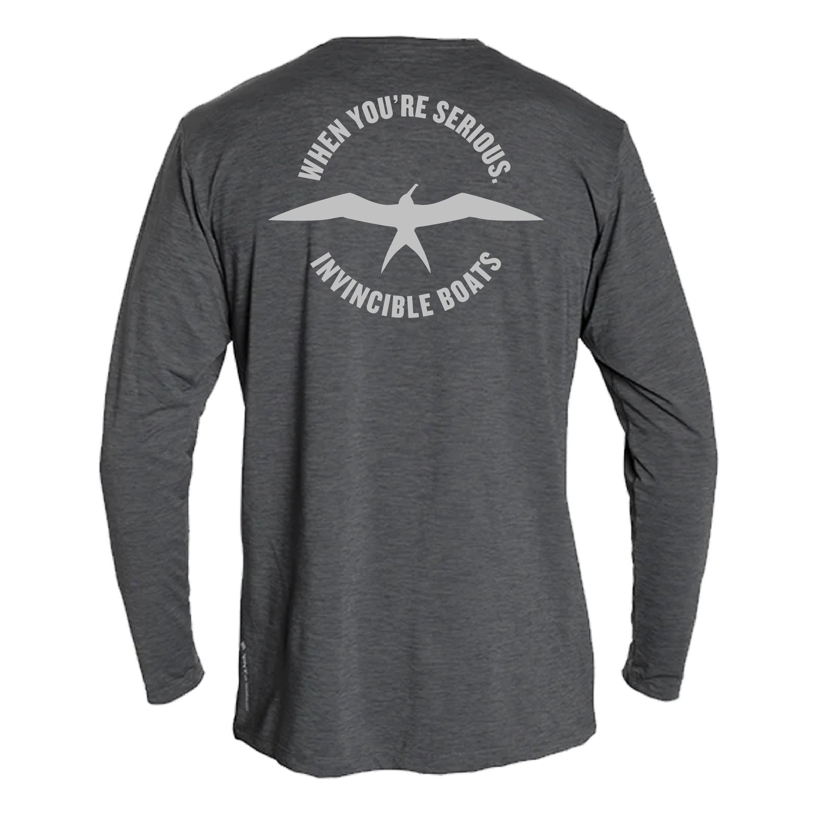 Invincible Anetik Low Pro Tech L/S Charcoal Heathered