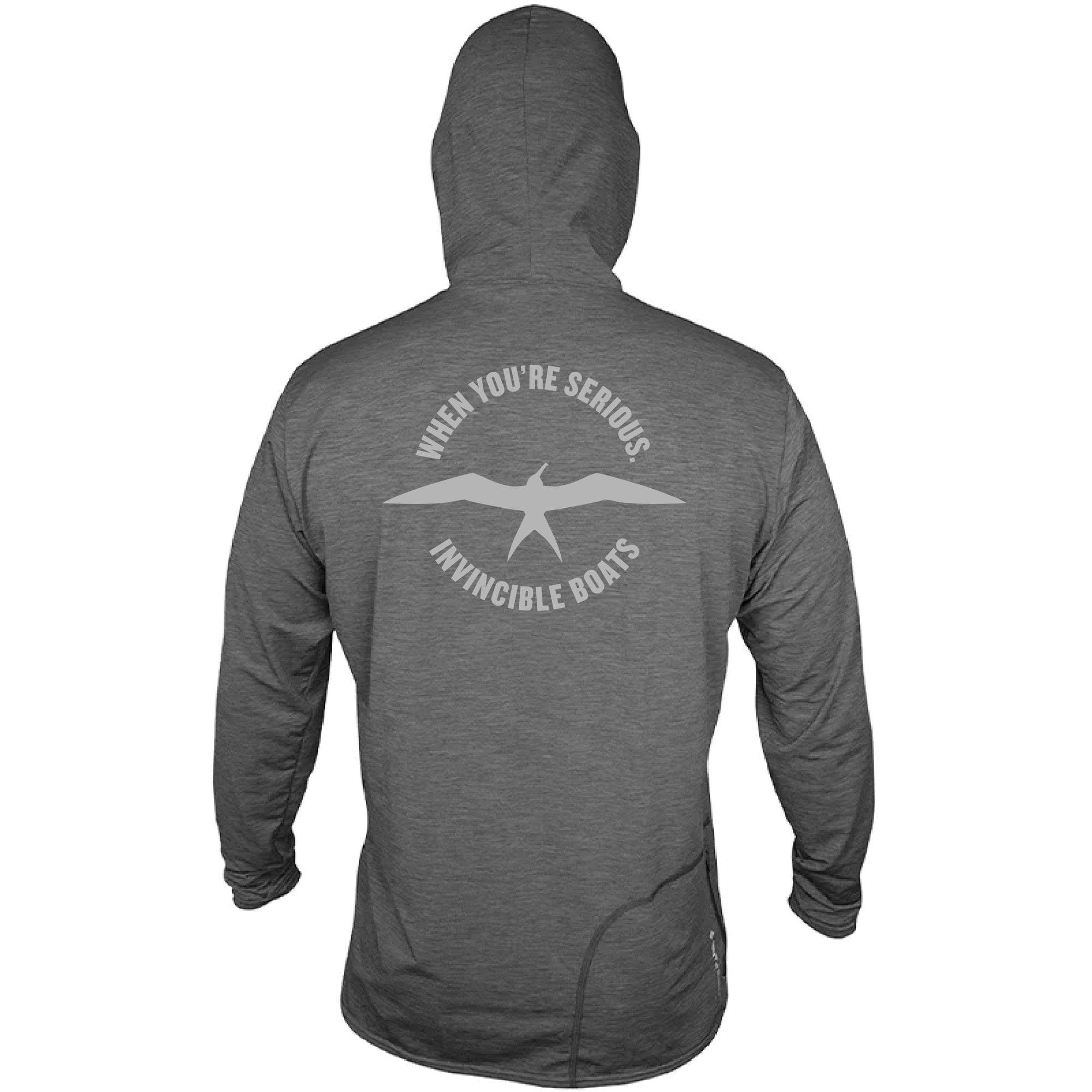 Invincible Anetik Low Pro Tech Hoody Charcoal Heathered